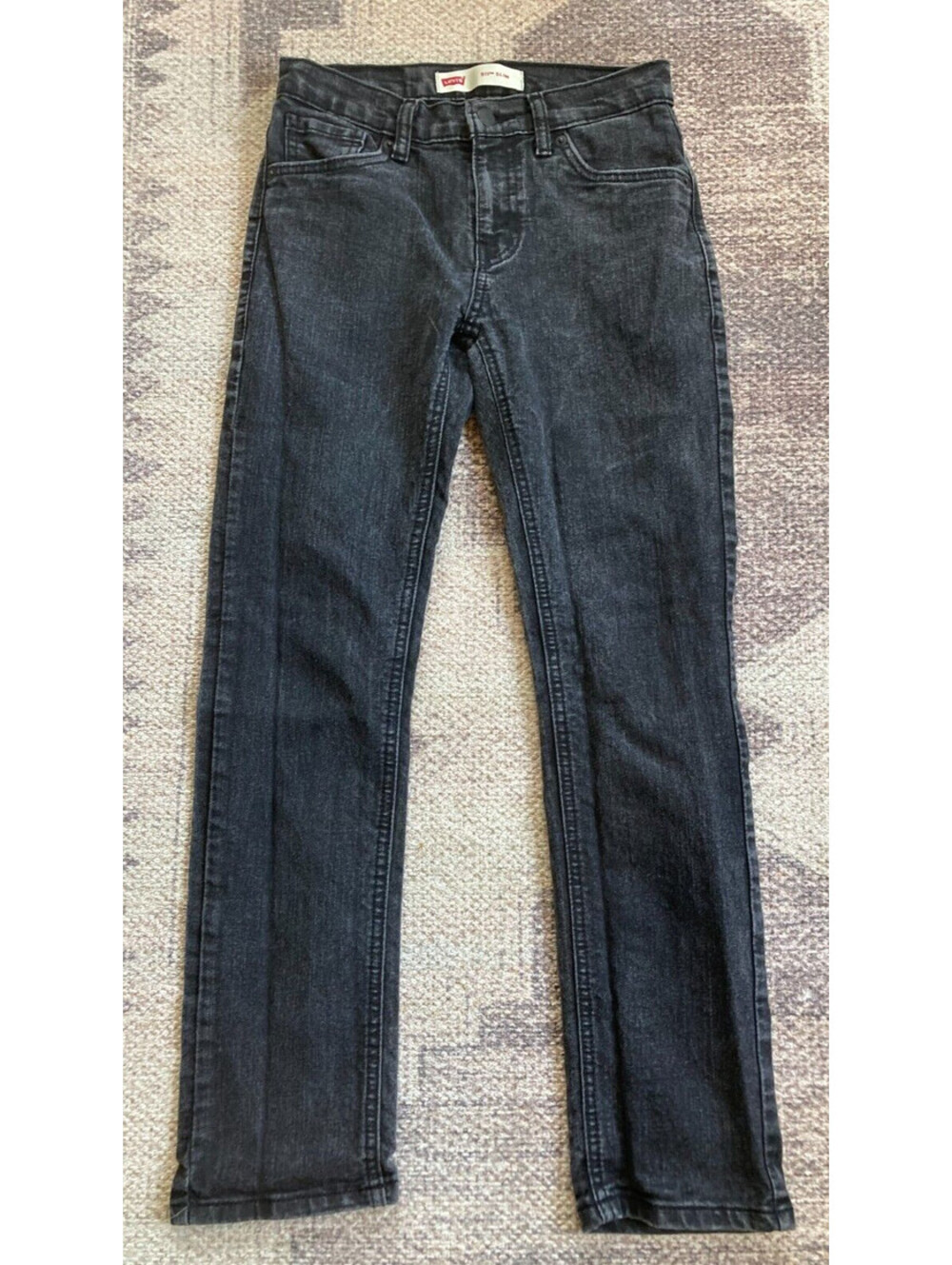 Levis Strauss Co. 511 Jeans Womens Size 14 Reg W27 L27 Black Slim fit Stretch